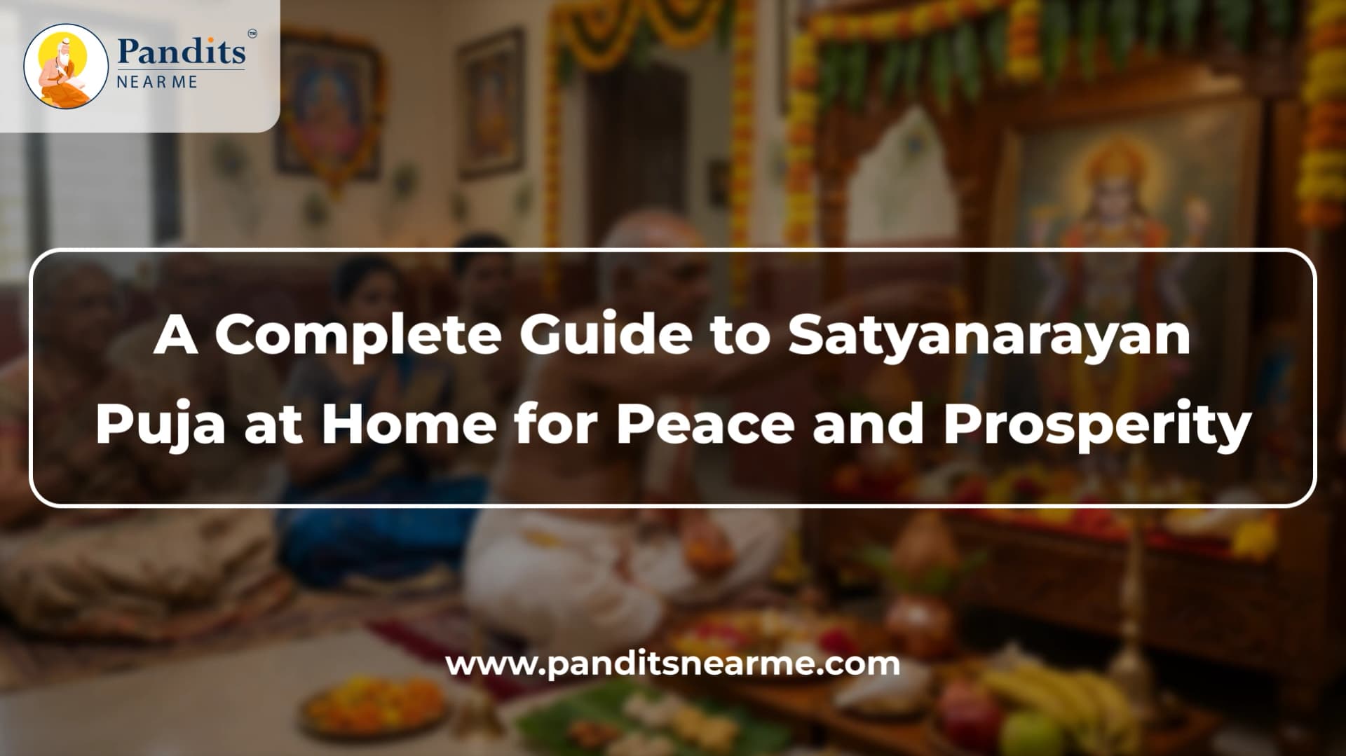 Satyanarayan Puja at Home