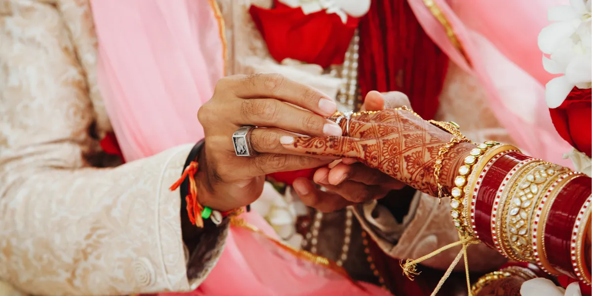 Engagement puja